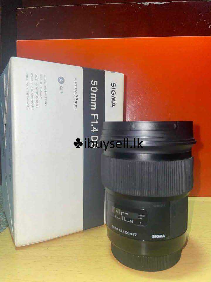 Sigma art 50mm 1.4 canon mount