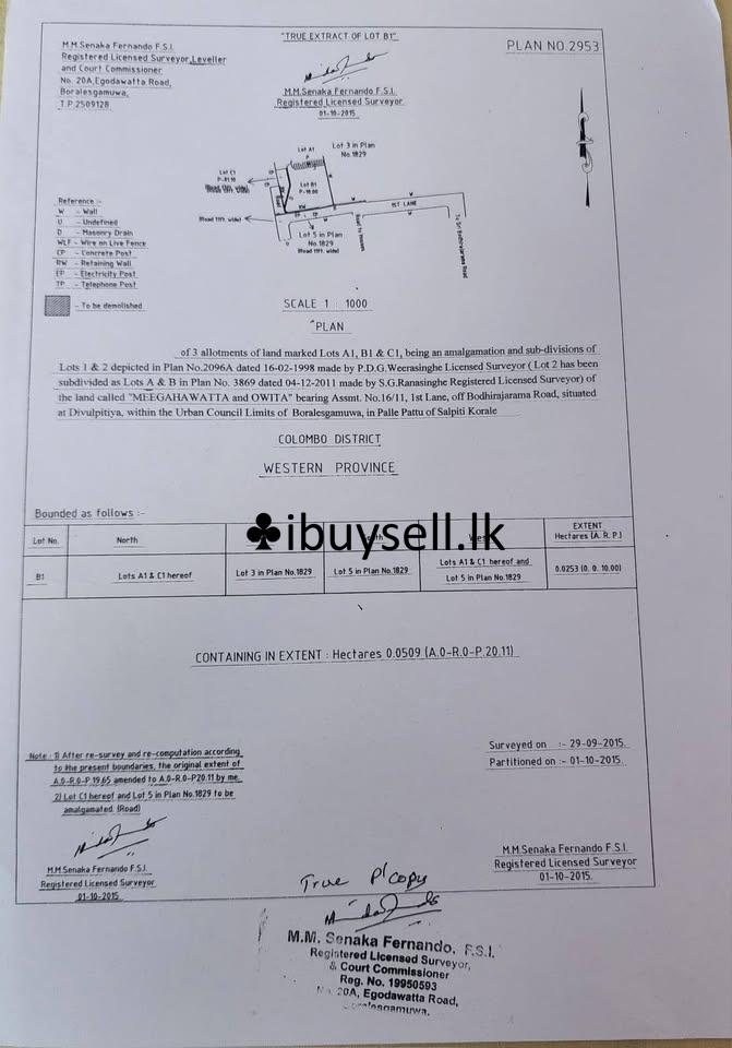 Land Sale – Raththanapitiya