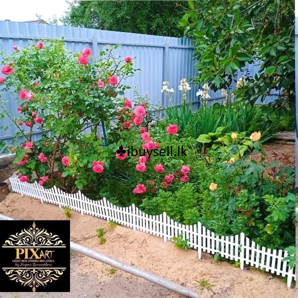 Garden small plastic  fences FOR SALE