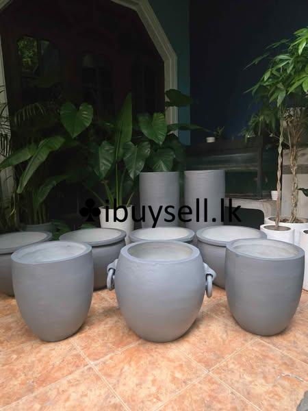 Painted or non painted titanium cement pots for sale