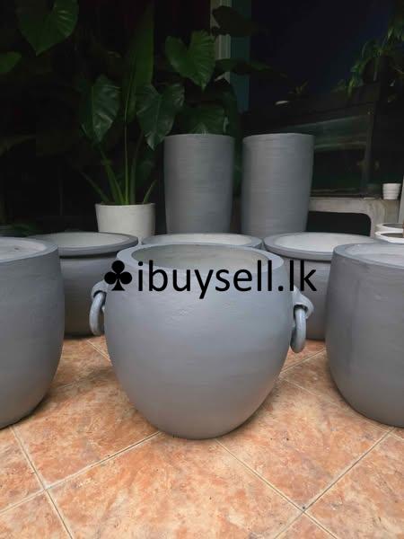 Painted or non painted titanium cement pots for sale