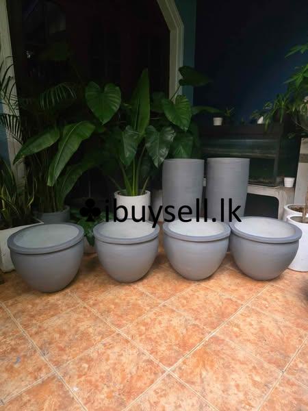 Painted or non painted titanium cement pots for sale