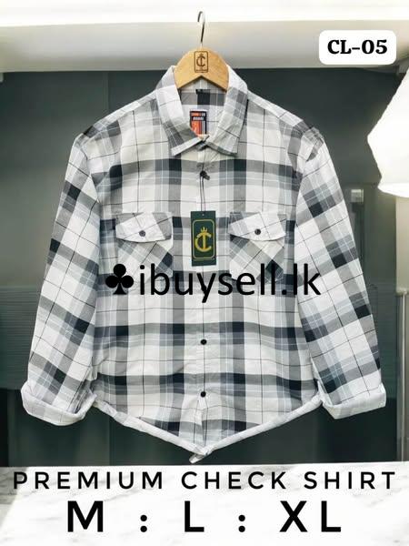 DOUBLE   POCKET CHECK SHIRT for sale