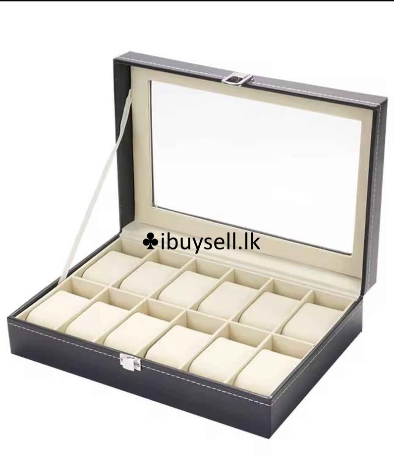 12 Slots Watch Collection Organizer Box  for sale