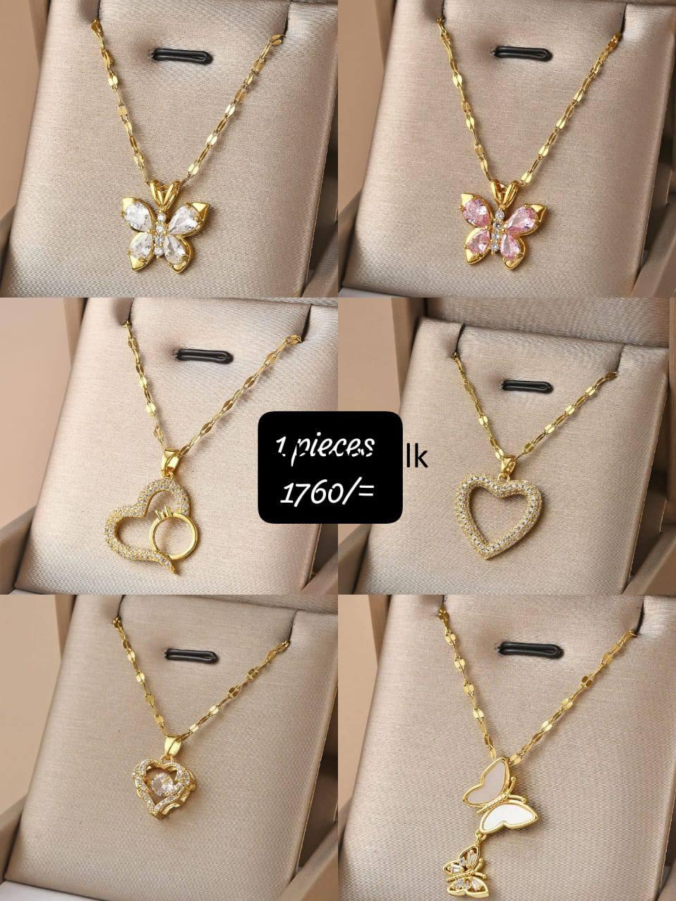 gold-plated necklace for sale!