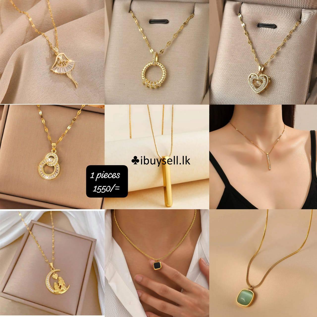 gold-plated necklace for sale!