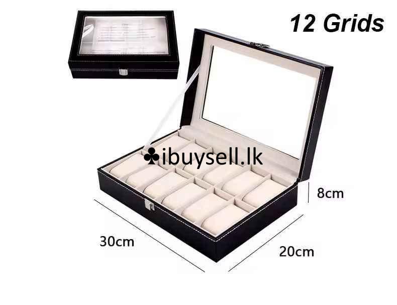 12 Slots Watch Collection Organizer Box  for sale
