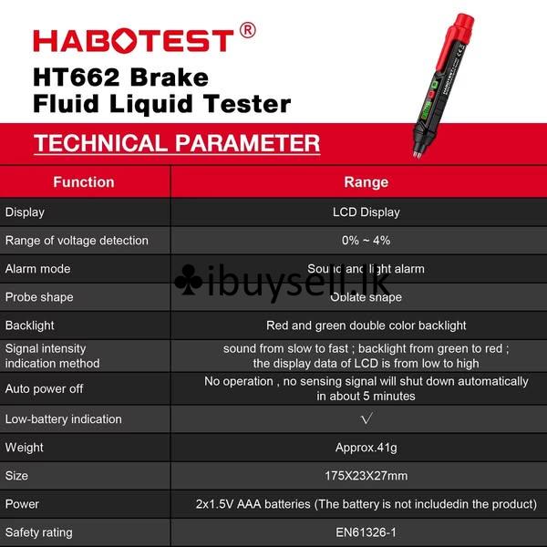 ABOTEST HT662 Brake Fluid Liquid Oil Tester Analyzer Meter for sale!
