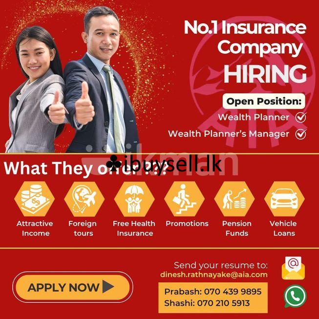 Field Sales Executive-AIA INSURANCE LANKA LIMITED