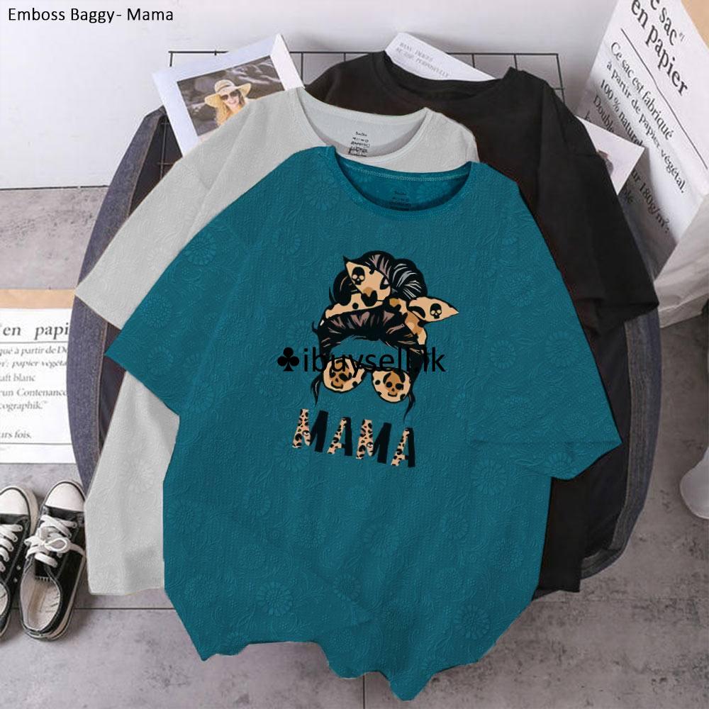 EMBOSS WAFFLE BAGGY TEE