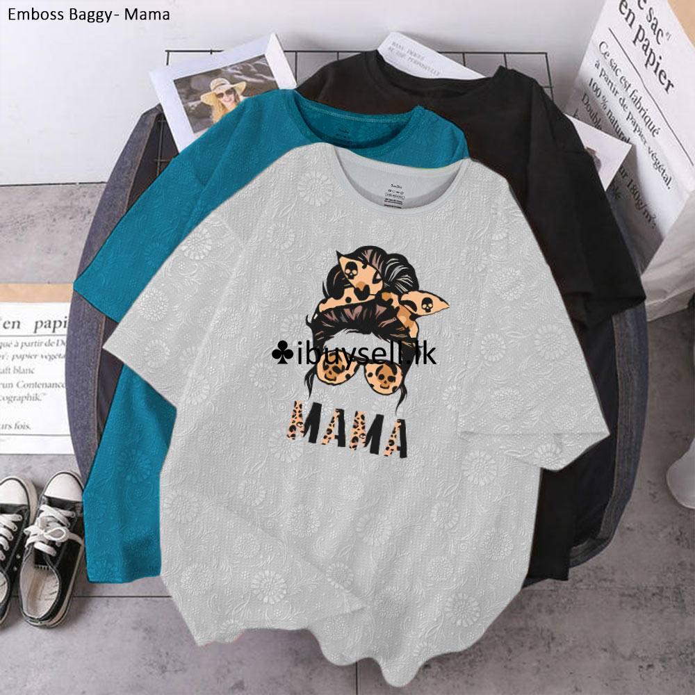 EMBOSS WAFFLE BAGGY TEE